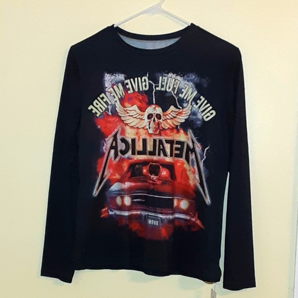 NWT Metallica Long Sleeve Shirt